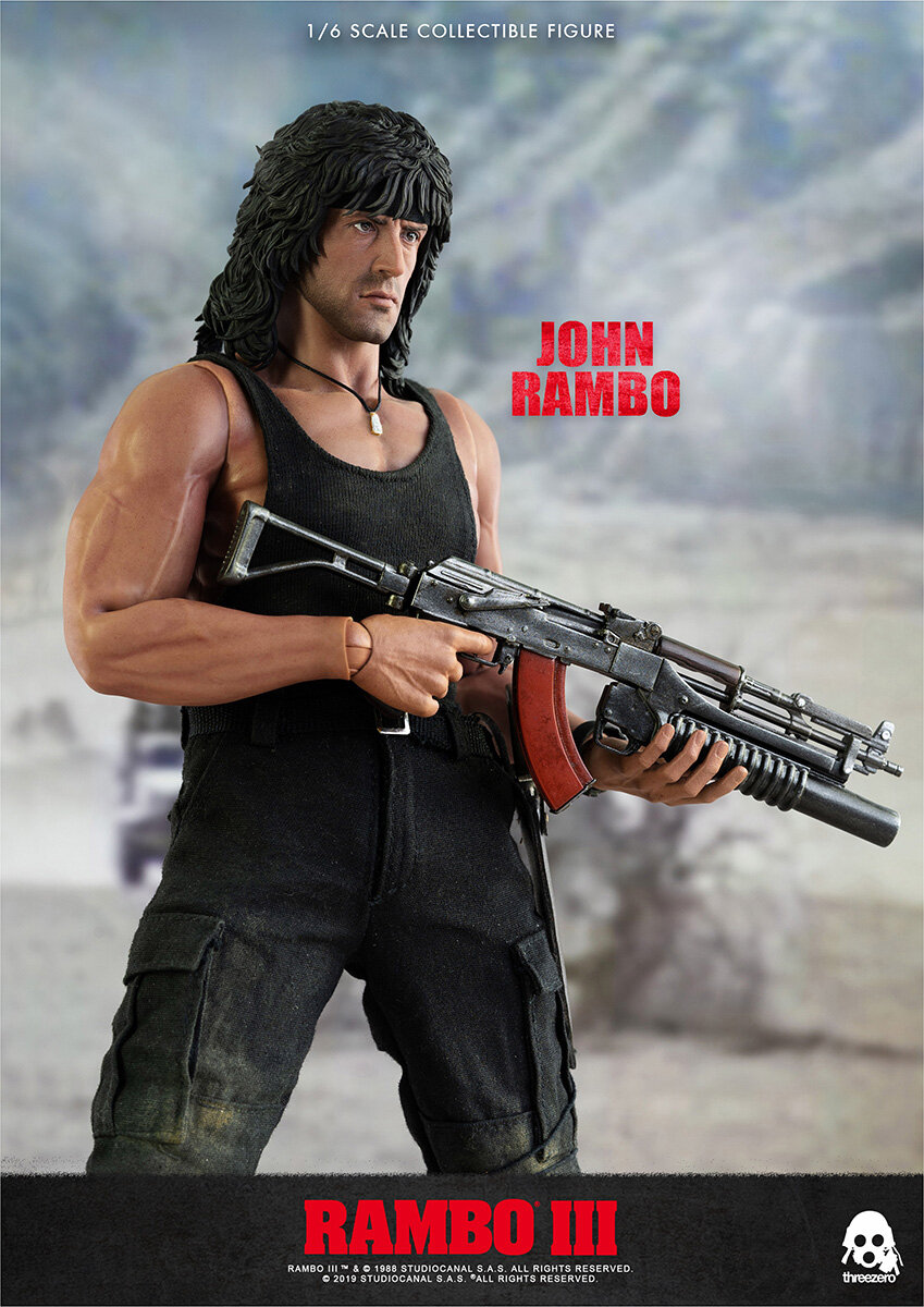 Rambo III - 1/6 John Rambo (Threezero)