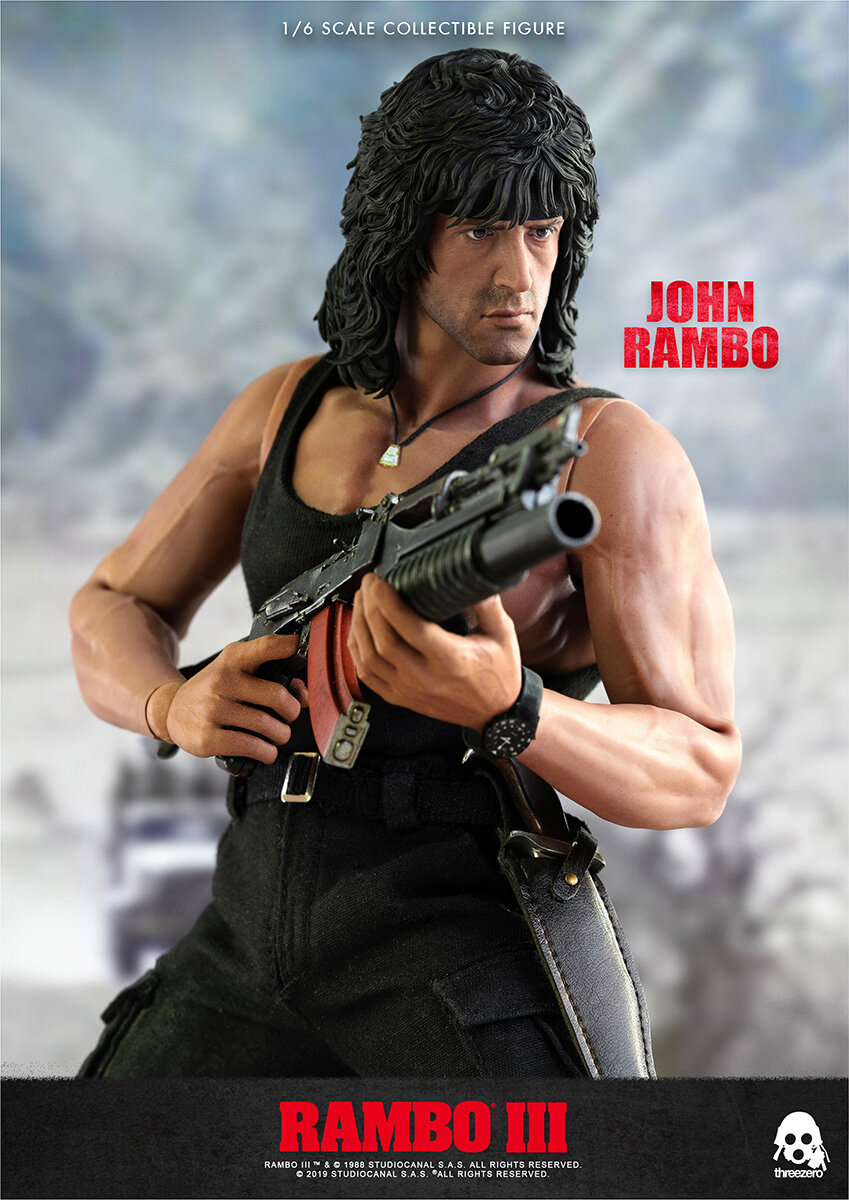 Rambo III - 1/6 John Rambo (Threezero)