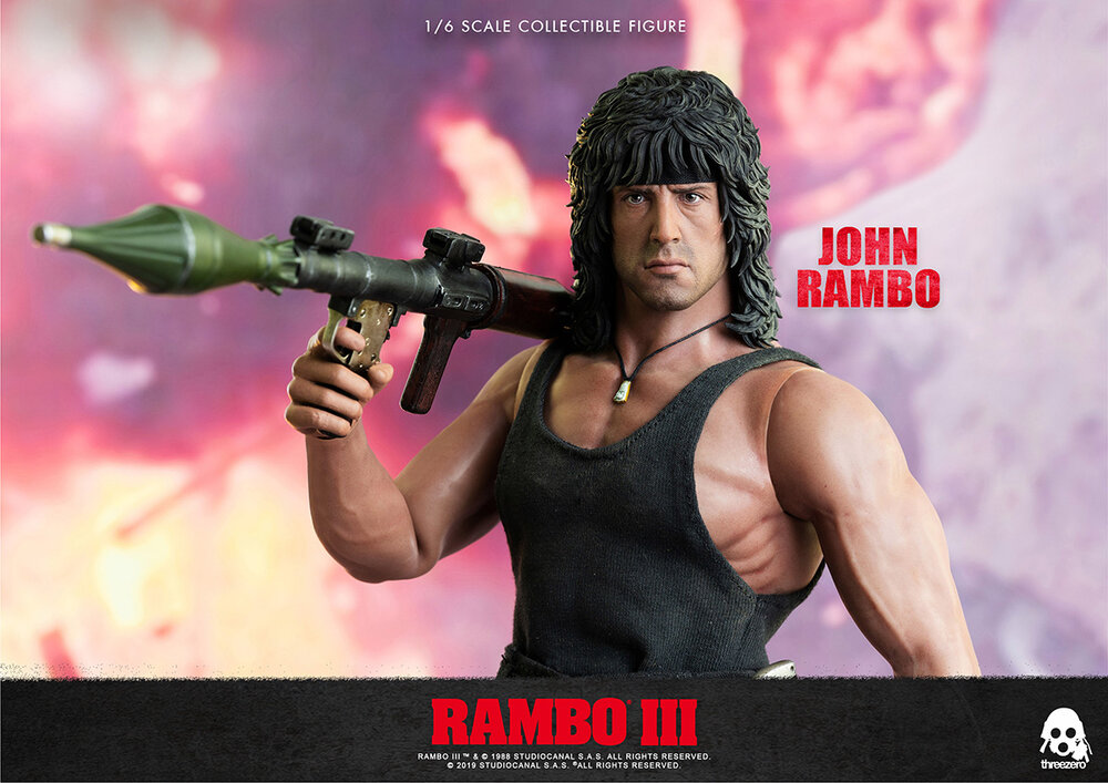Rambo III - 1/6 John Rambo (Threezero)