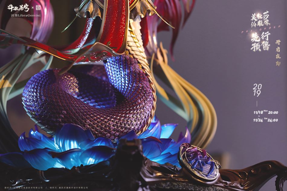 Libra Gemini (Break the sacred special article 2 - the song of the sand) Medusa statue