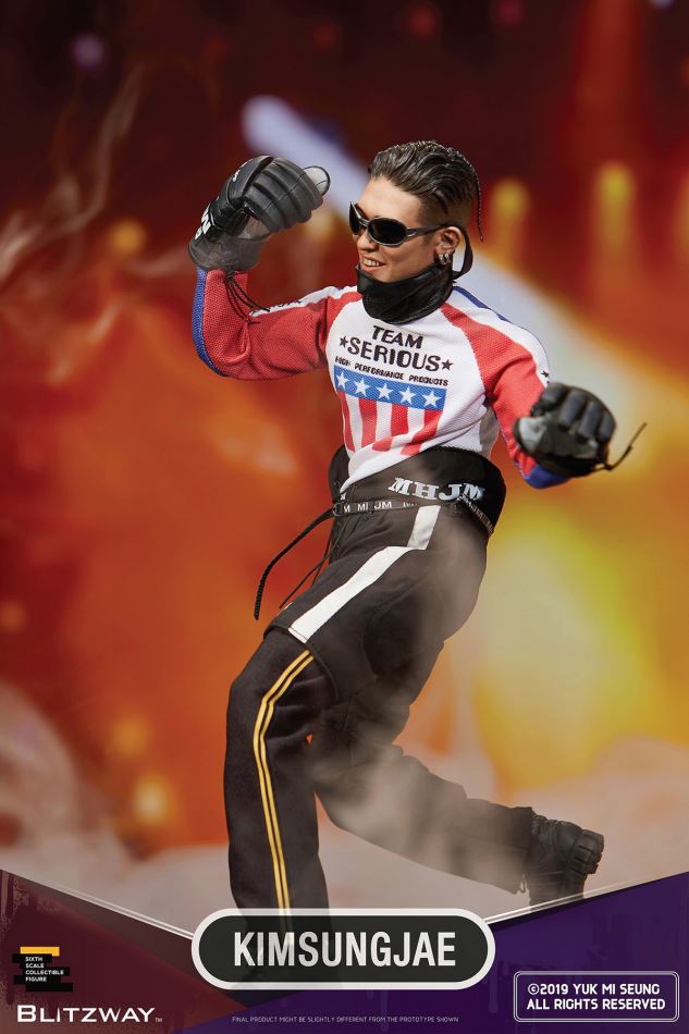 Blitzway : 1/6 Korean singer - Kim Sung Jae / Jincheng Zai Mou Action