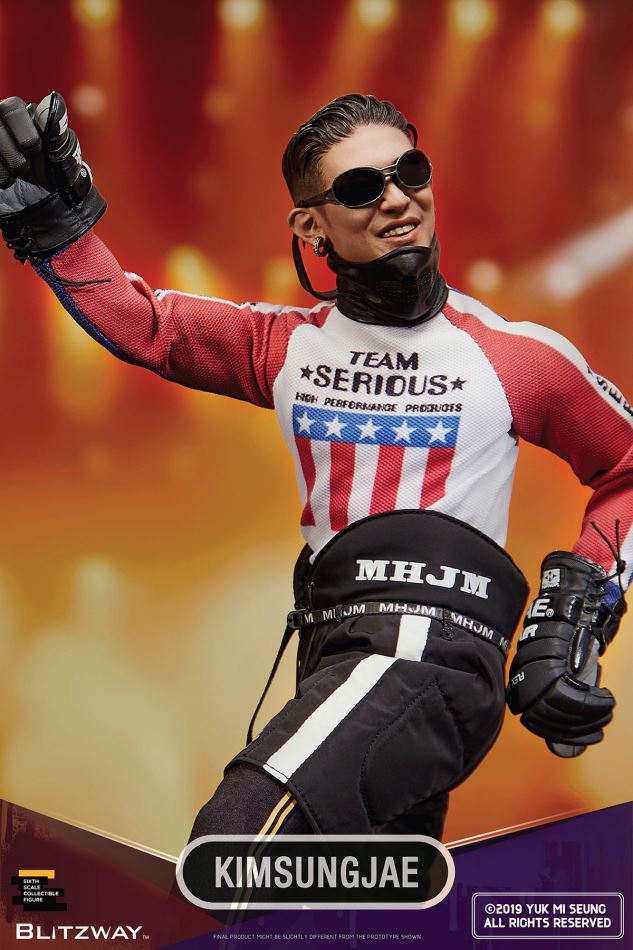 Blitzway : 1/6 Korean singer - Kim Sung Jae / Jincheng Zai Mou Action