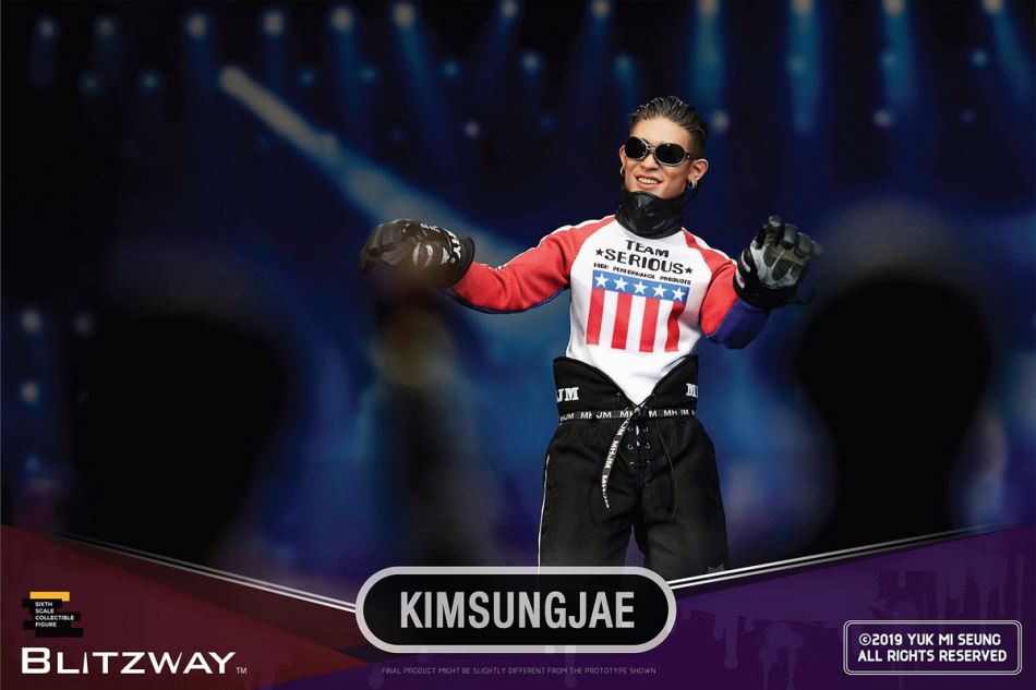 Blitzway : 1/6 Korean singer - Kim Sung Jae / Jincheng Zai Mou Action