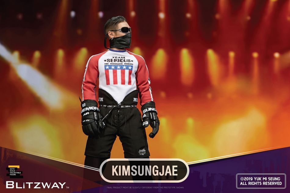 Blitzway : 1/6 Korean singer - Kim Sung Jae / Jincheng Zai Mou Action
