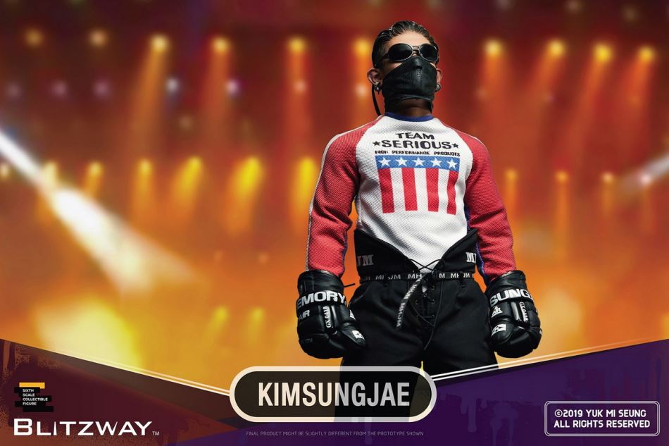 Blitzway : 1/6 Korean singer - Kim Sung Jae / Jincheng Zai Mou Action