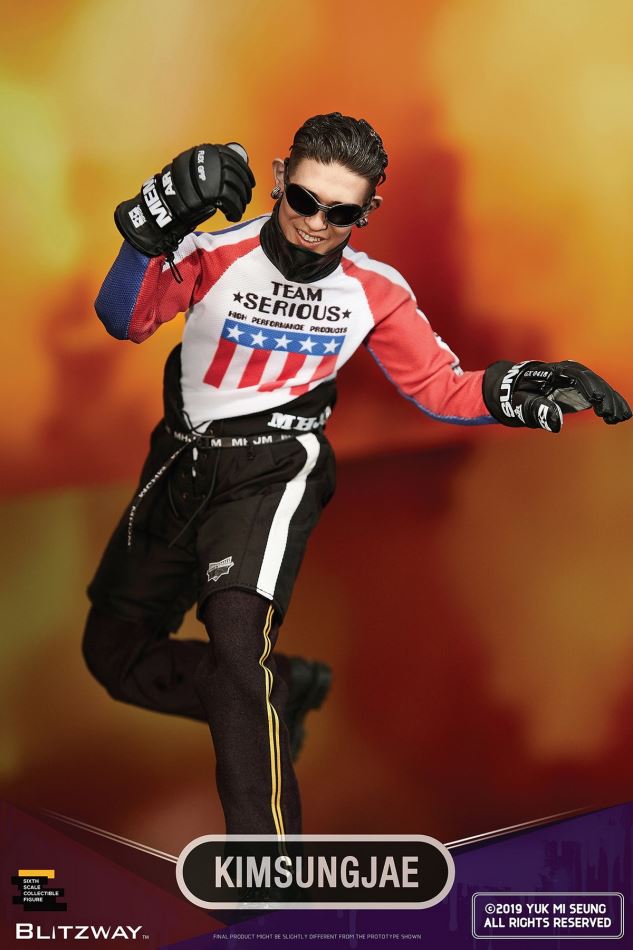 Blitzway : 1/6 Korean singer - Kim Sung Jae / Jincheng Zai Mou Action