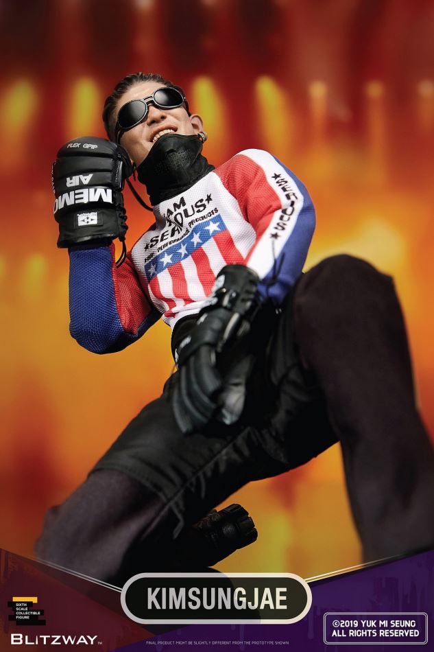 Blitzway : 1/6 Korean singer - Kim Sung Jae / Jincheng Zai Mou Action