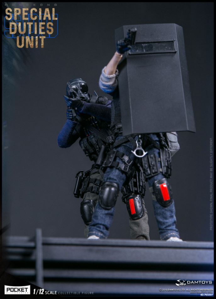 DAMTOYS : 1/12 POCKET ELITE SERIES: HONGKONG SDU (FAI SIR)