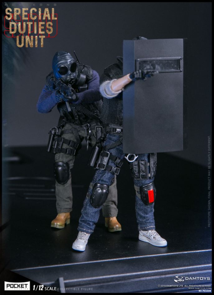 DAMTOYS : 1/12 POCKET ELITE SERIES: HONGKONG SDU (SAM SIR)