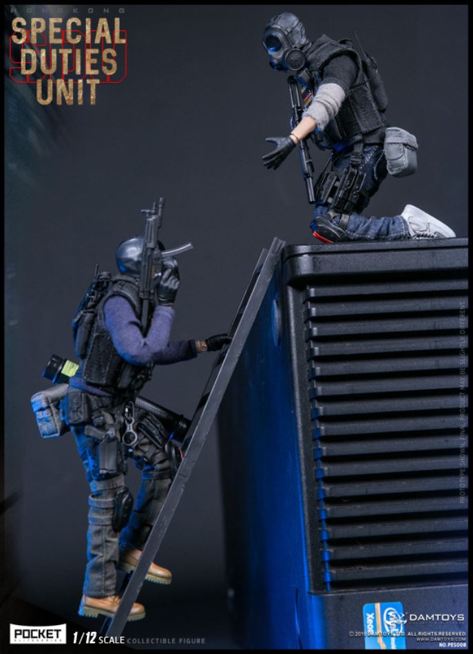 DAMTOYS : 1/12 POCKET ELITE SERIES: HONGKONG SDU (SAM SIR)