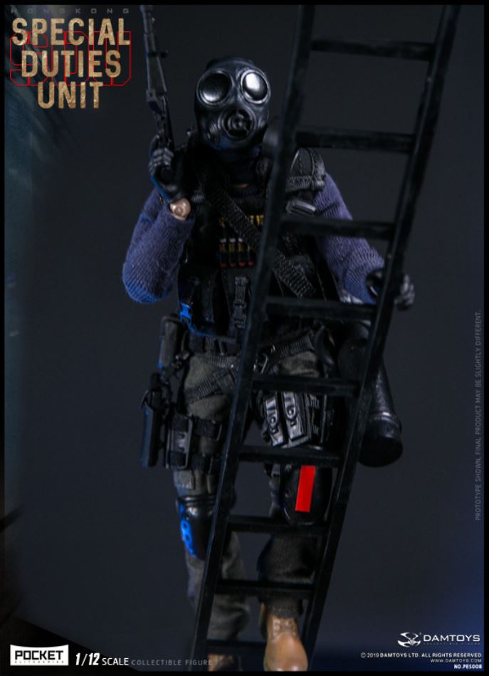 DAMTOYS : 1/12 POCKET ELITE SERIES: HONGKONG SDU (SAM SIR)