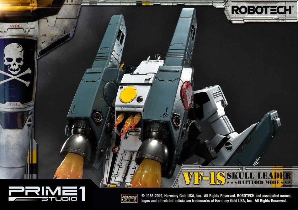 Robotec Saga VF-1S Skull Leader Battloid Mode (Prime1Studio)