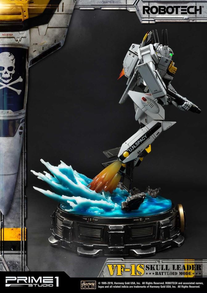 Robotec Saga VF-1S Skull Leader Battloid Mode (Prime1Studio)