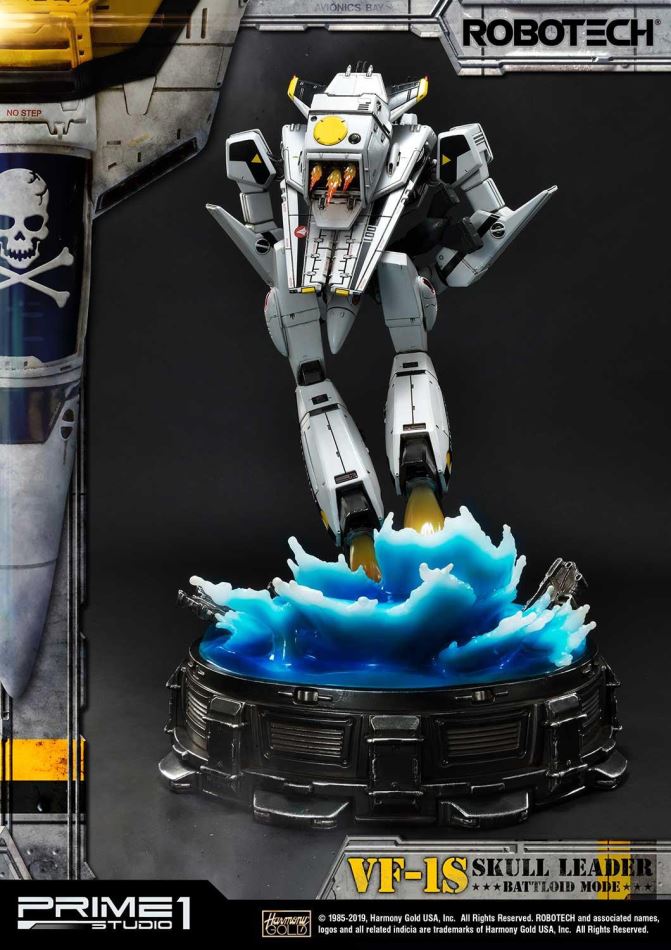 Robotec Saga VF-1S Skull Leader Battloid Mode (Prime1Studio)