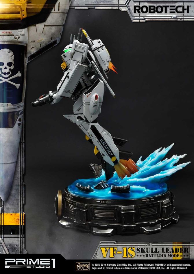 Robotec Saga VF-1S Skull Leader Battloid Mode (Prime1Studio)