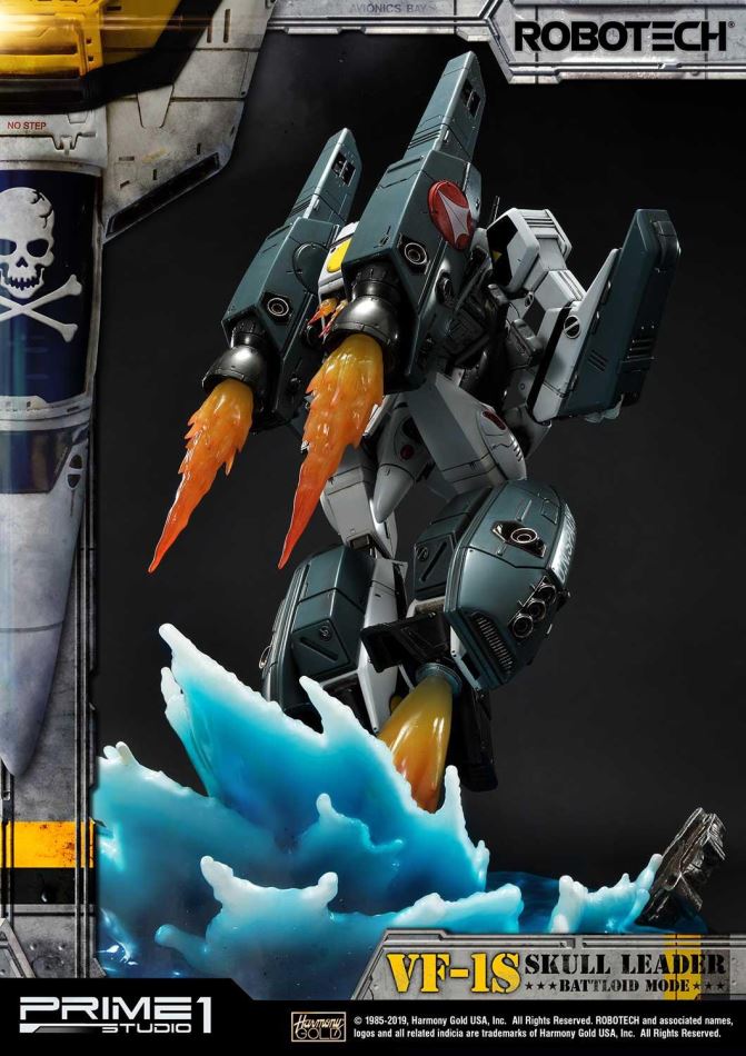 Robotec Saga VF-1S Skull Leader Battloid Mode (Prime1Studio)