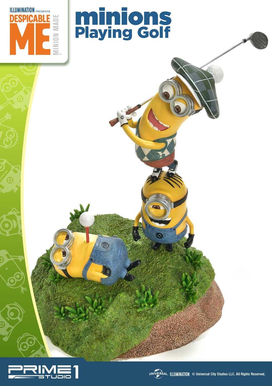 Despicable Me & Minions : Minions Playing Golf (Prime1Studio)