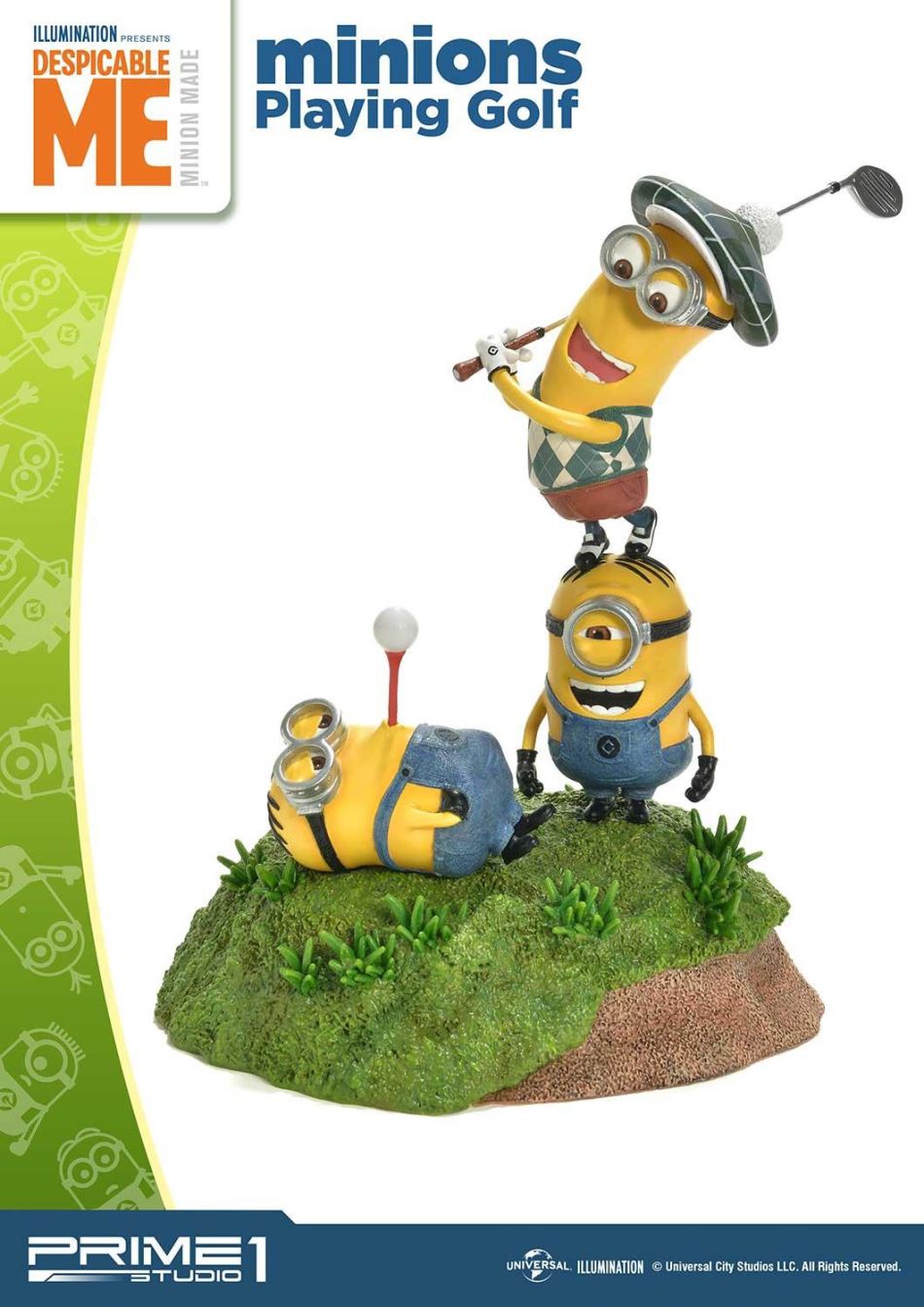 Despicable Me & Minions : Minions Playing Golf (Prime1Studio)