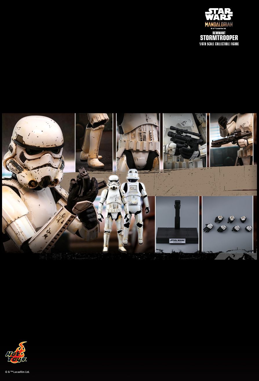 THE MANDALORIAN REMNANT STORMTROOPER 1/6TH SCALE COLLECTIBLE FIGURE (Hot Toys)