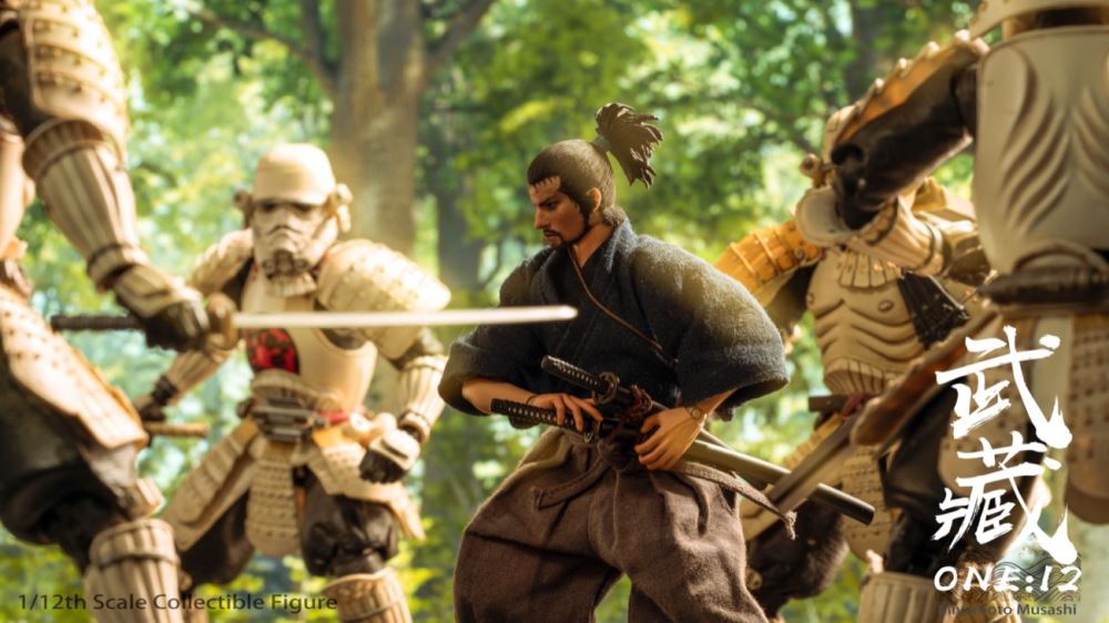 TWTOYS : 1/12 Miyamoto Musashi Japanese Ronin Warrior