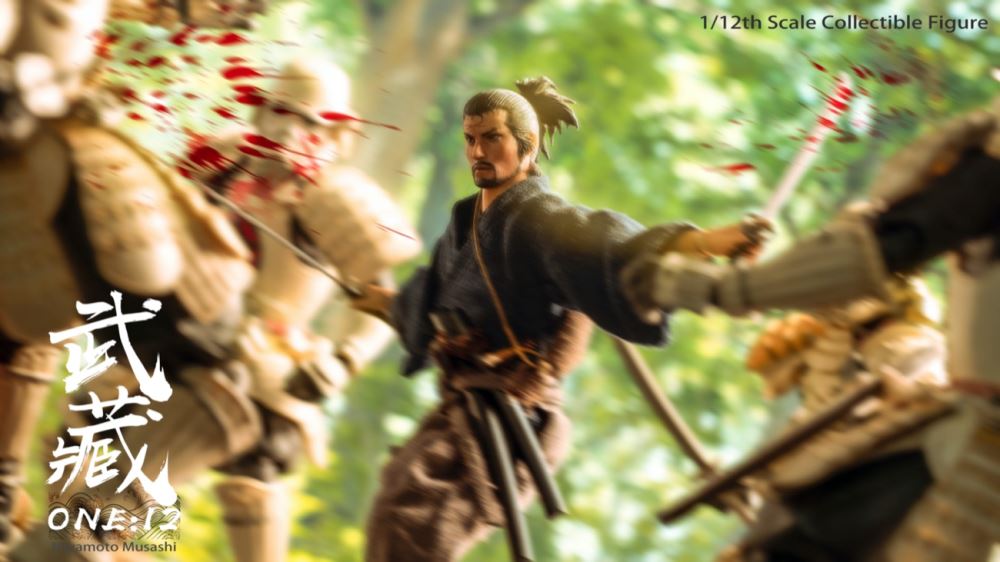 TWTOYS : 1/12 Miyamoto Musashi Japanese Ronin Warrior