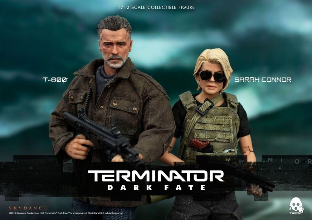 Terminator: Dark Fate - T-800 & Sarah Connor 1/12 (Threezero)