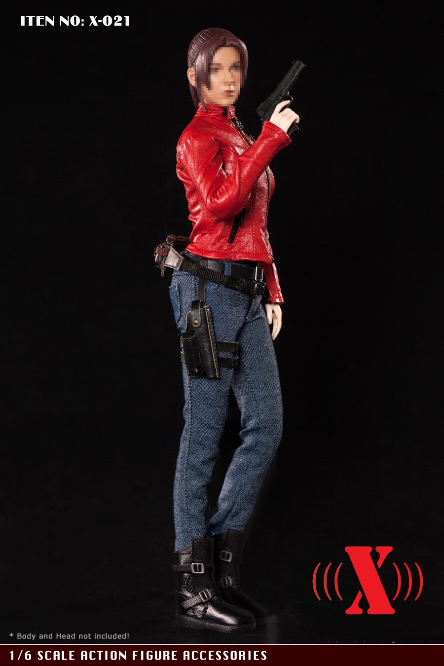 X-TOYS (X-021) 1/6 Red Locomotive Fighting Women Suit