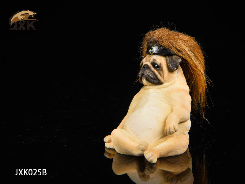 JXK : 1/6 Decadent Dog Series Pug-with Sofa and Hair Cover