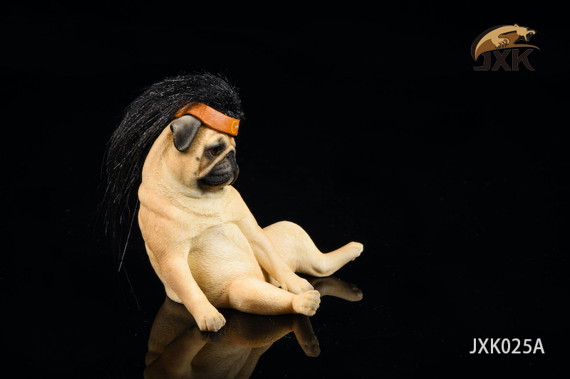 JXK : 1/6 Decadent Dog Series Pug-with Sofa and Hair Cover