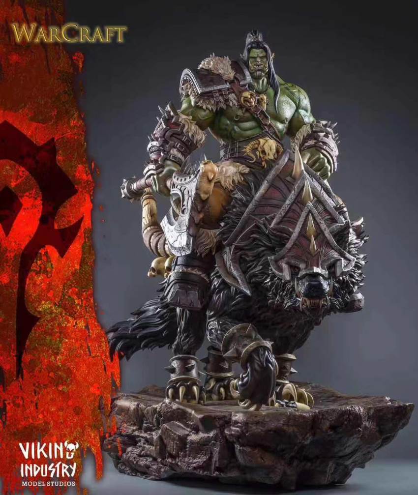 Custom Grom Hellscreem Wolf Rider (Viking Industry)