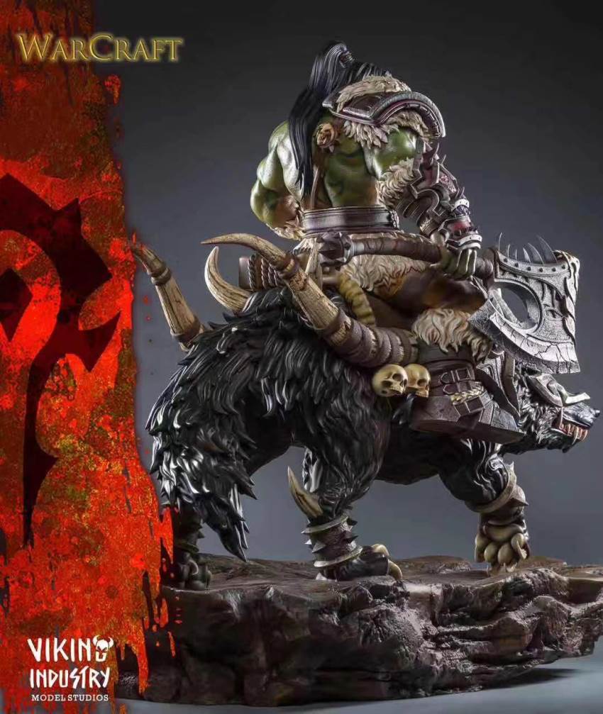 Custom Grom Hellscreem Wolf Rider (Viking Industry)