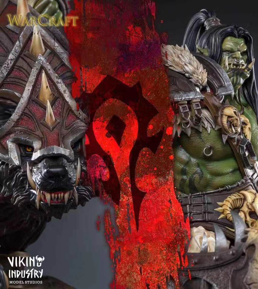 Custom Grom Hellscreem Wolf Rider (Viking Industry)