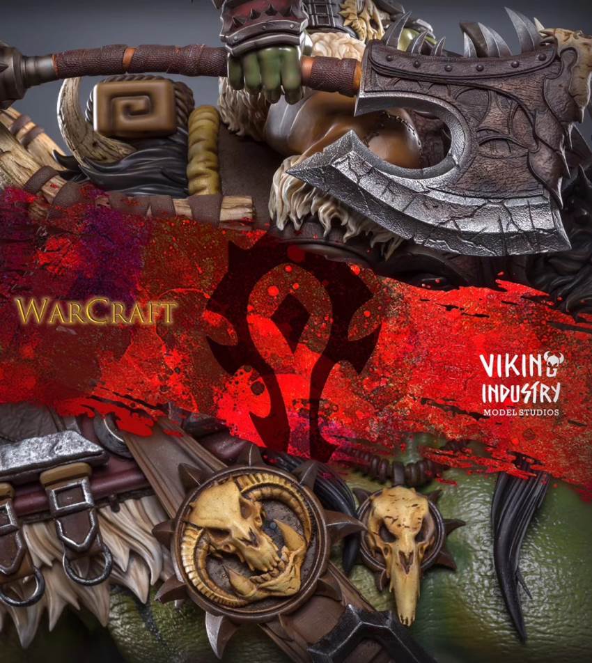 Custom Grom Hellscreem Wolf Rider (Viking Industry)