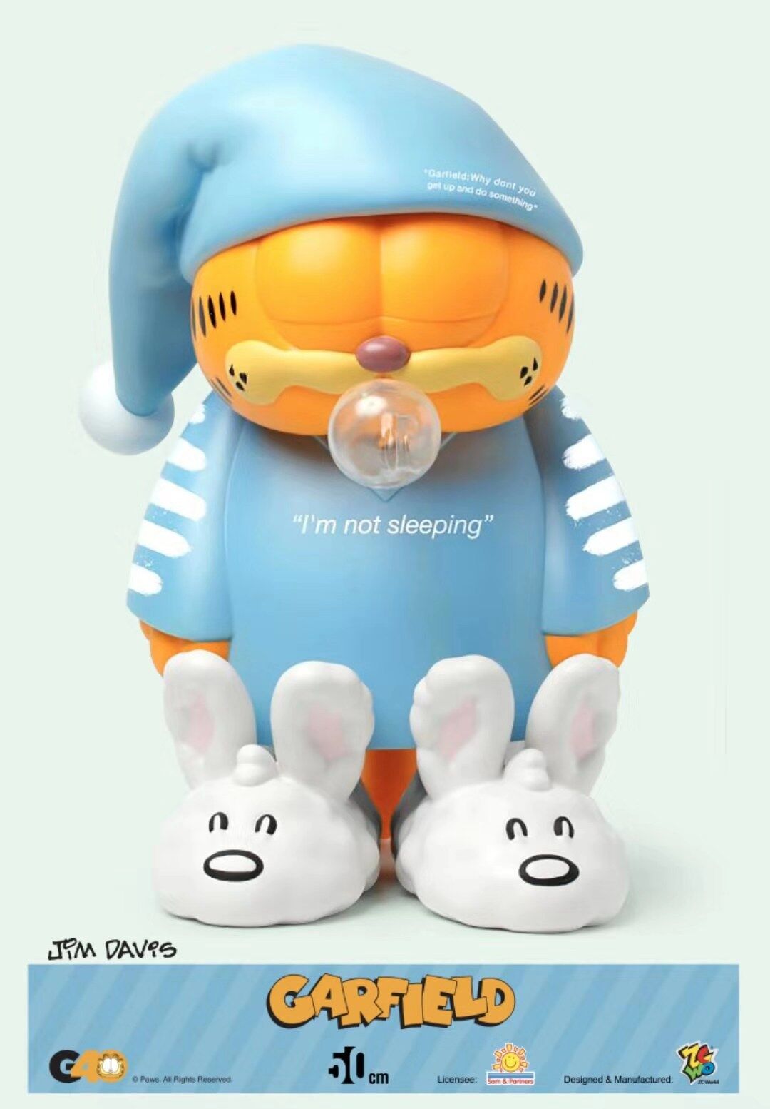 ZCWO : 50cm Big Mac Series - Garfield Static Doll