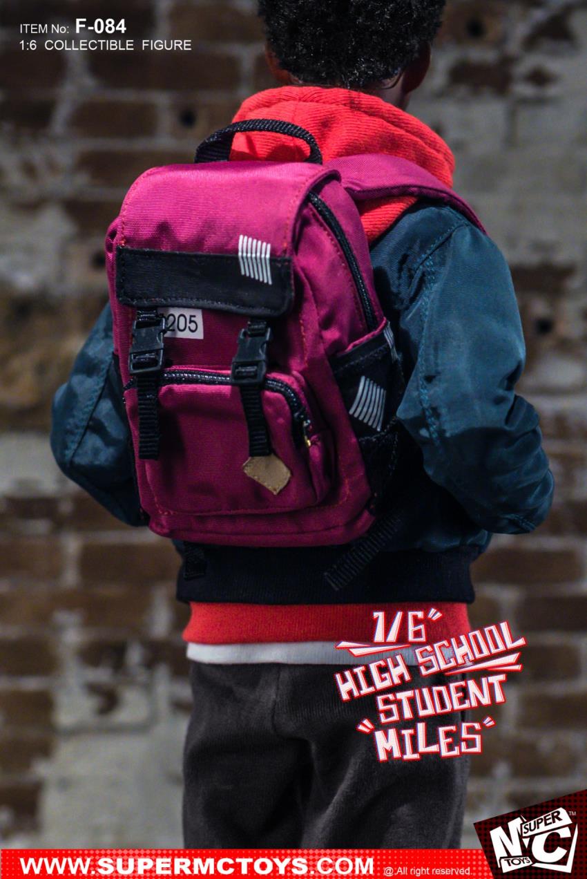 SUPERMCTOYS: 1/6 High School Student Miles Action Figure