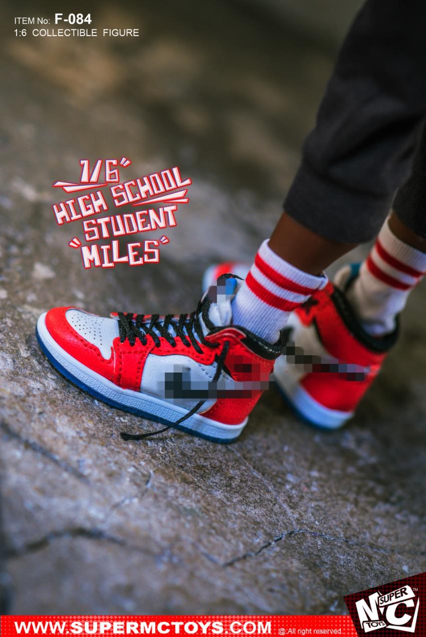 SUPERMCTOYS: 1/6 High School Student Miles Action Figure