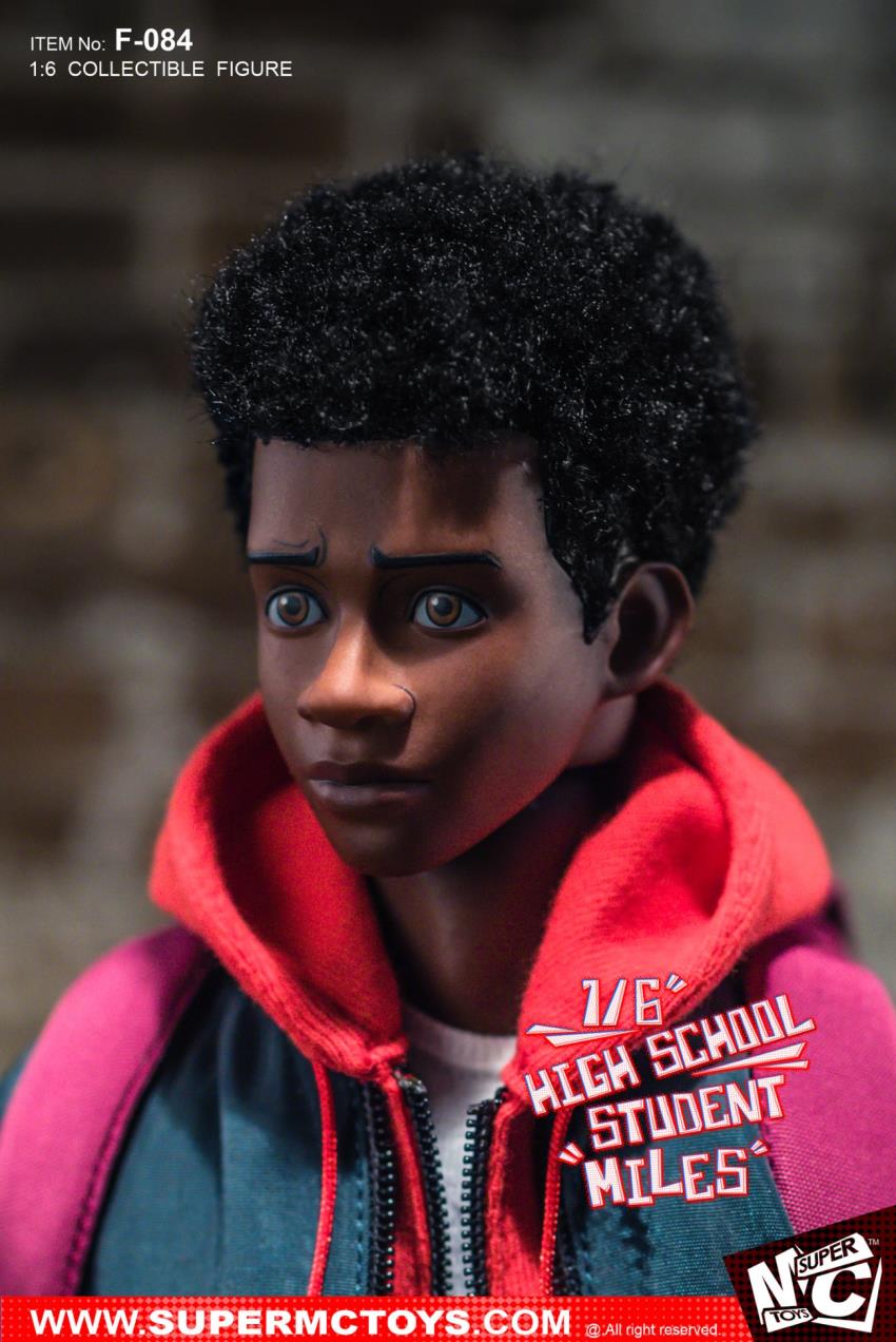 SUPERMCTOYS: 1/6 High School Student Miles Action Figure