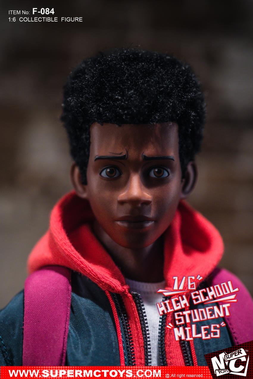 SUPERMCTOYS: 1/6 High School Student Miles Action Figure