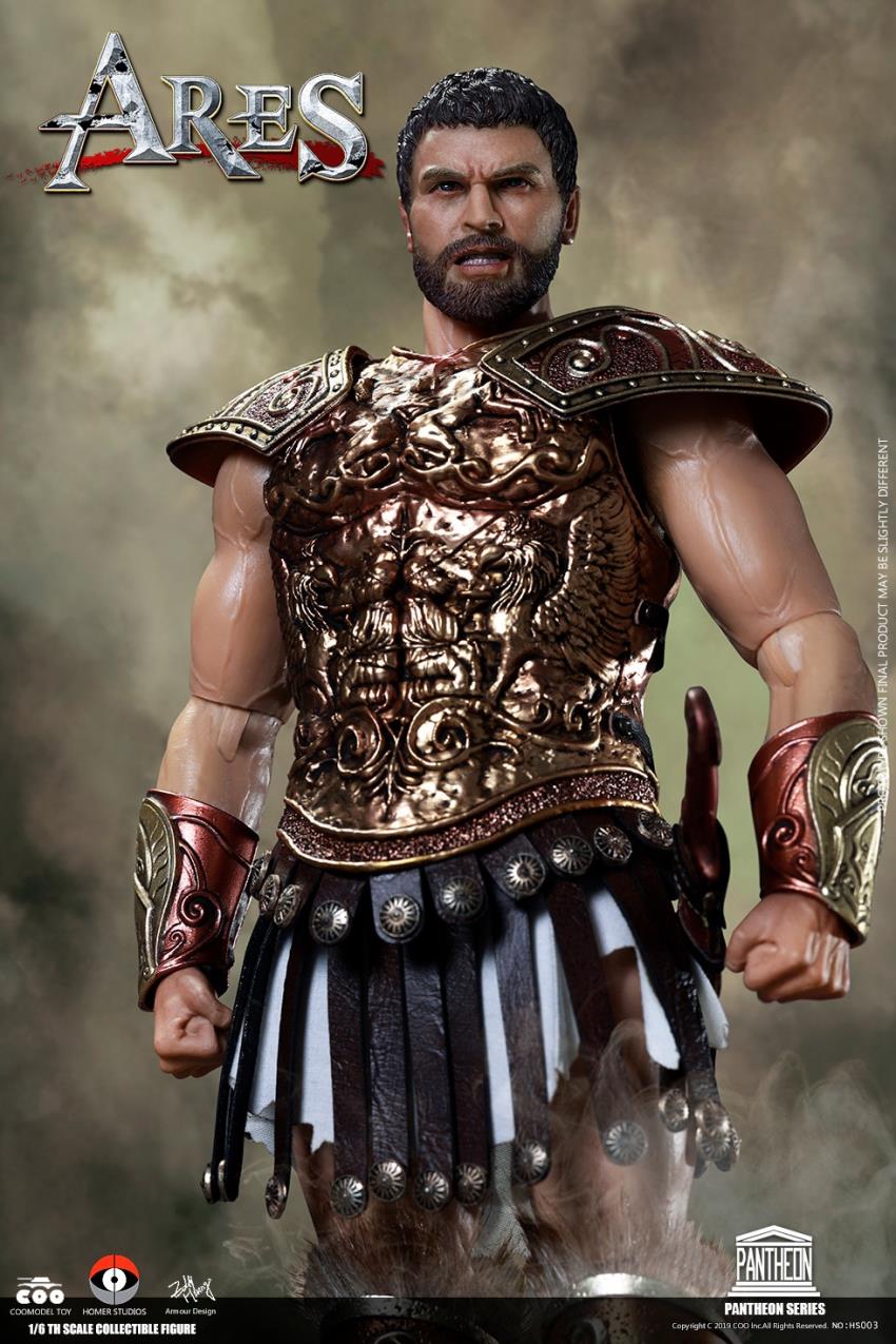 COOMODEL X HOMER NO.HS003 1/6 PANTHEON SERIES - ARES / GOD OF WAR