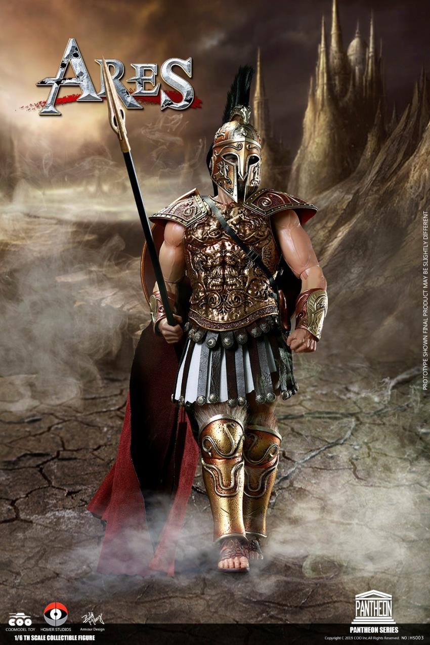 COOMODEL X HOMER NO.HS003 1/6 PANTHEON SERIES - ARES / GOD OF WAR