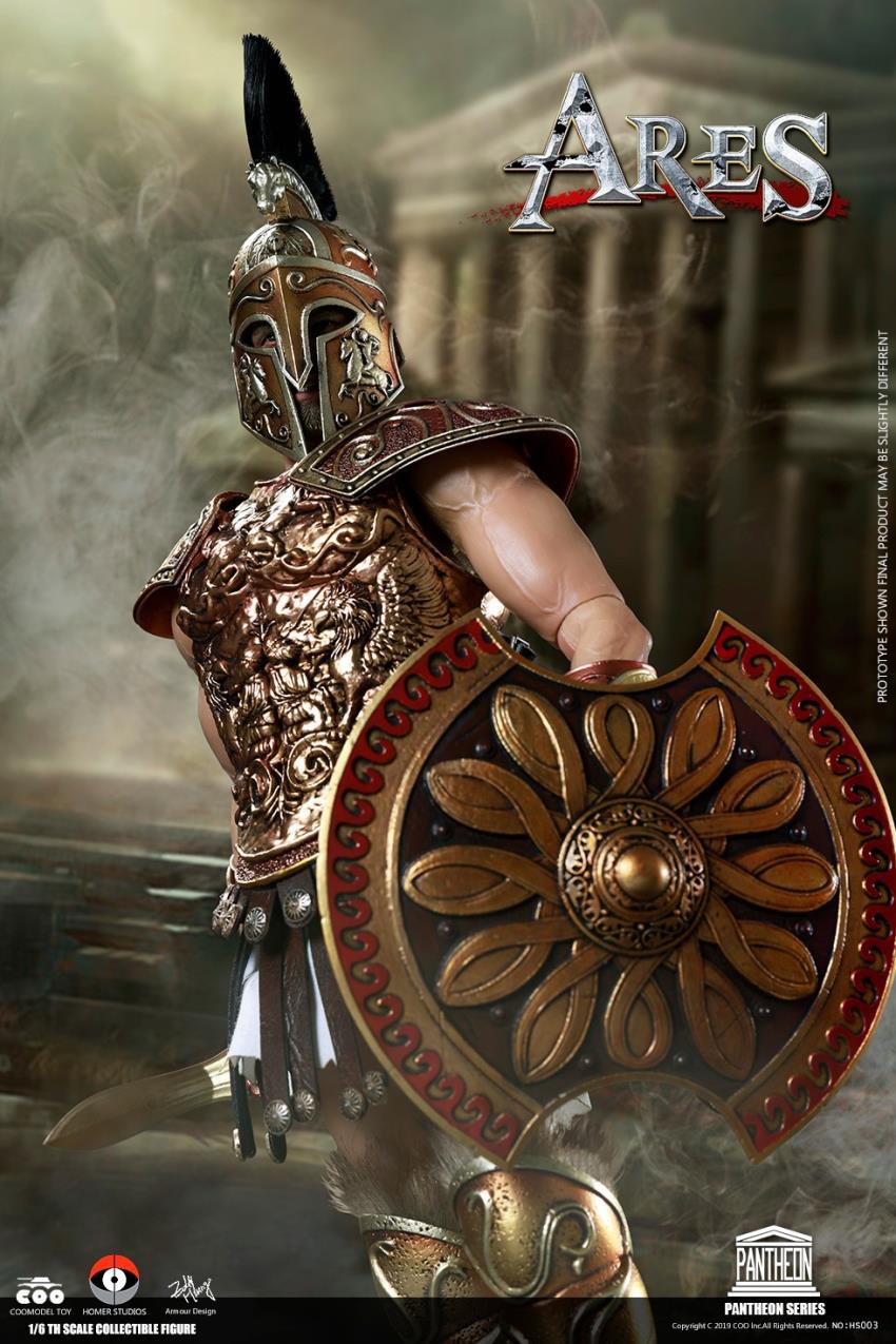 COOMODEL X HOMER NO.HS003 1/6 PANTHEON SERIES - ARES / GOD OF WAR