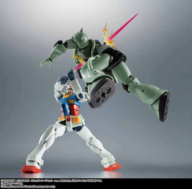 ROBOT soul effect parts set (Bandai)