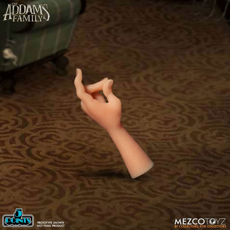 5-Point The Addams Family 3.75 Inch Action Figure 2PK: 4Types Set (Mezco)