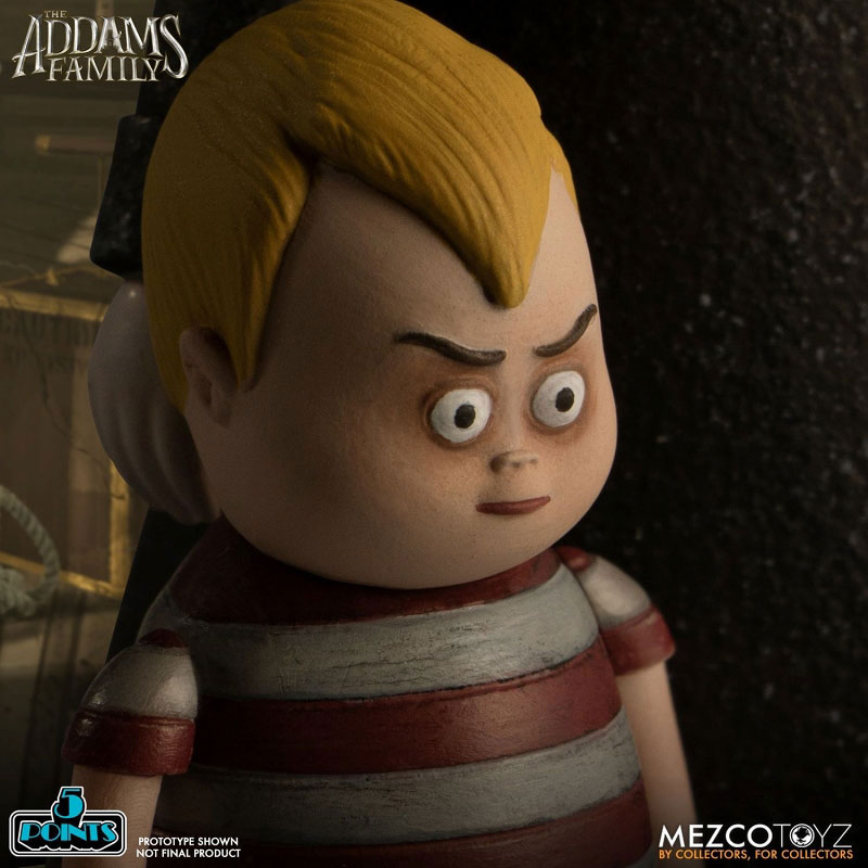 5-Point The Addams Family 3.75 Inch Action Figure 2PK: 4Types Set (Mezco)