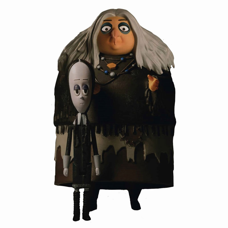 5-Point The Addams Family 3.75 Inch Action Figure 2PK: 4Types Set (Mezco)
