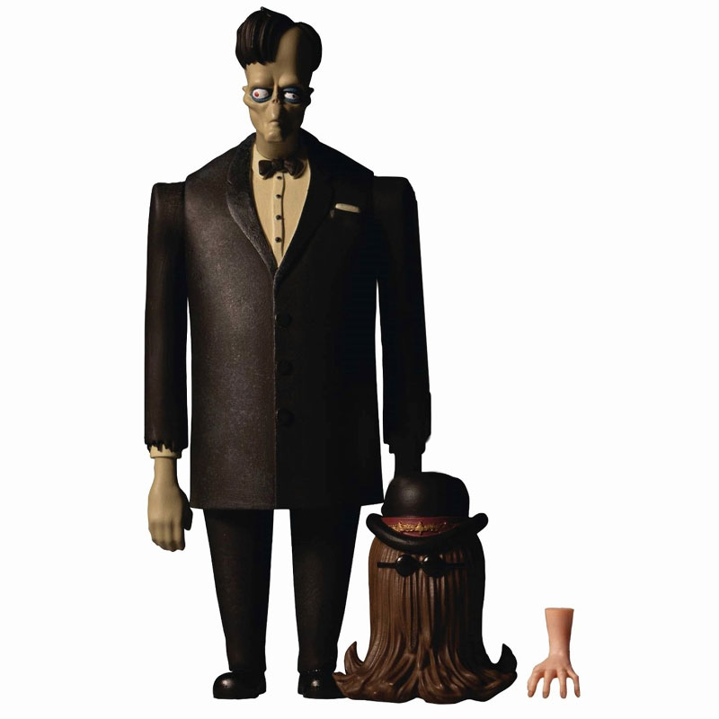 5-Point The Addams Family 3.75 Inch Action Figure 2PK: 4Types Set (Mezco)