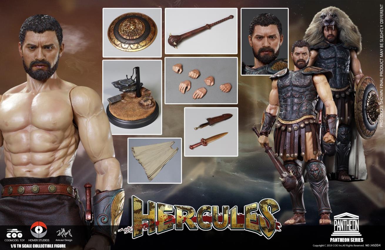 COOMODEL X HOMER NO.HS004 1/6 PANTHEON SERIES - HERCULES