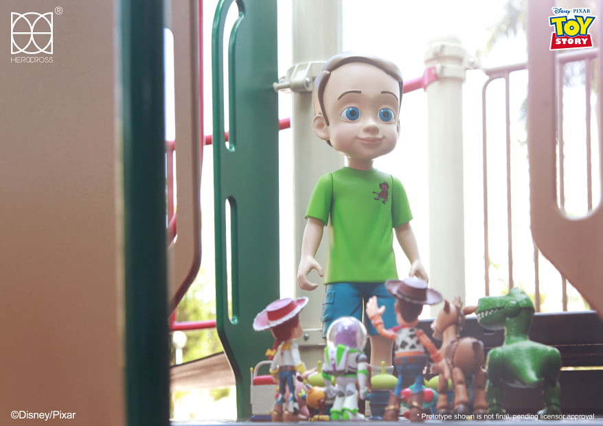 HEROCROSS Hyper Vinyl Series HVS#027 Andy (Toy Story) 