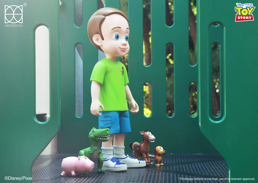 HEROCROSS Hyper Vinyl Series HVS#027 Andy (Toy Story) 