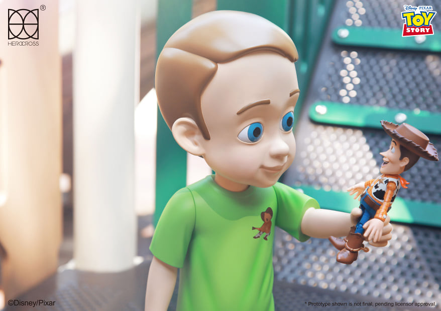 HEROCROSS Hyper Vinyl Series HVS#027 Andy (Toy Story) 